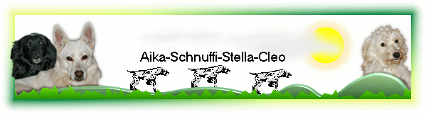 Aika-Schnuffi-Stella-Cleo