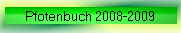 Pfotenbuch 2008-2009